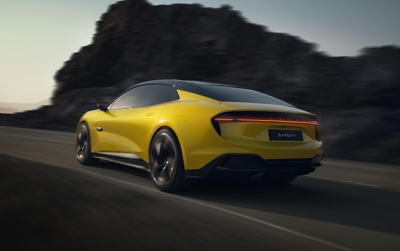 Lotus Emeya Hyper-GT eléctrico